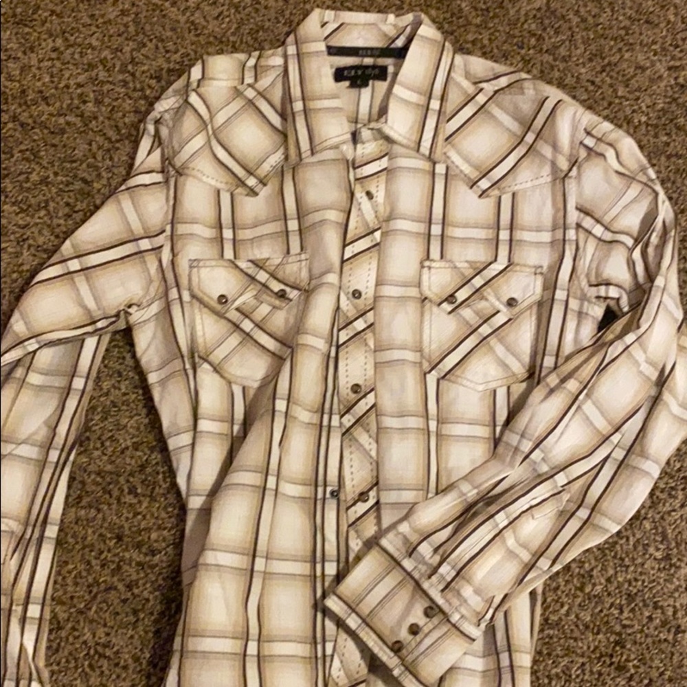 Ely country style Button down Shirt